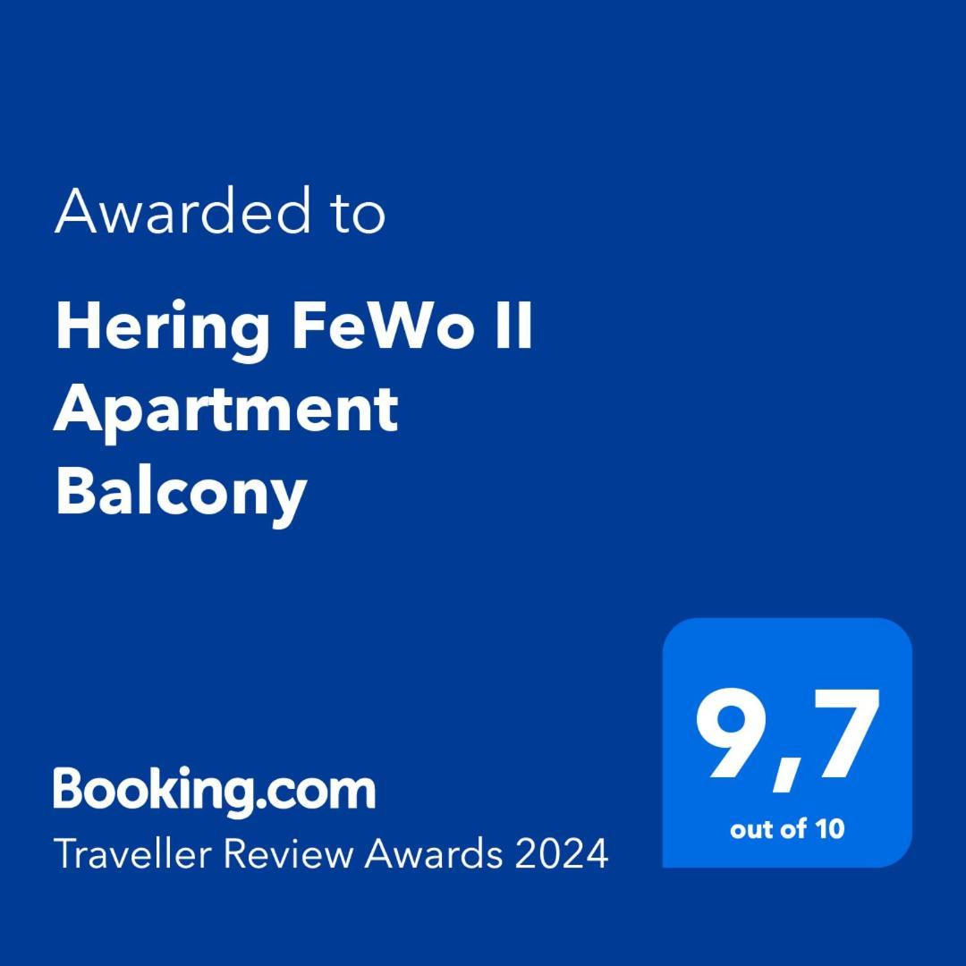 Hering Fewo II Apartment Balcony Wiek auf Ruegen Exterior foto